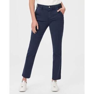 Paige Jolie High Waist Ankle Slim Utility Cargo Pants, Vintage Cosmic Navy, 25
